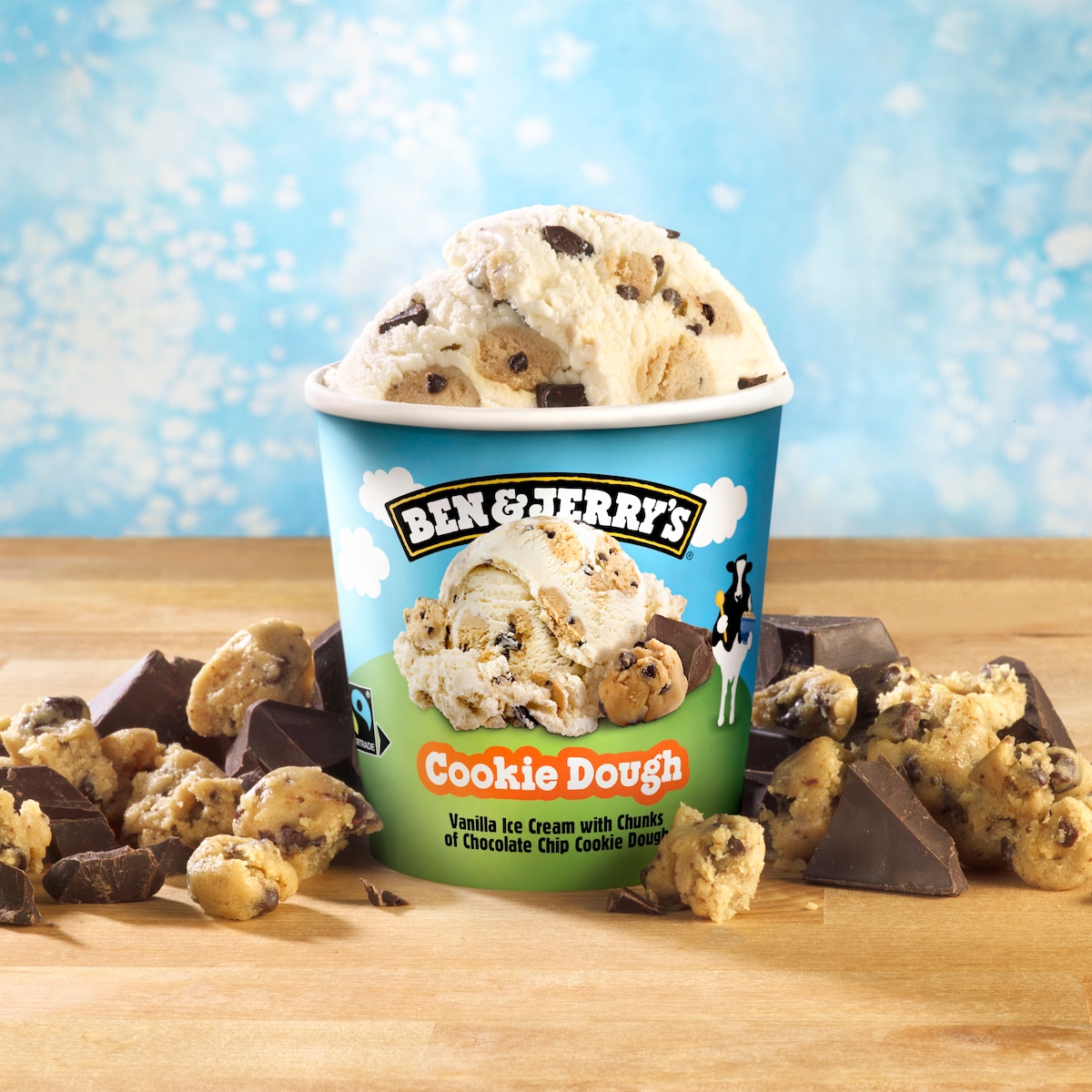 Cookie Dough Eiscreme Pint 3 / 4