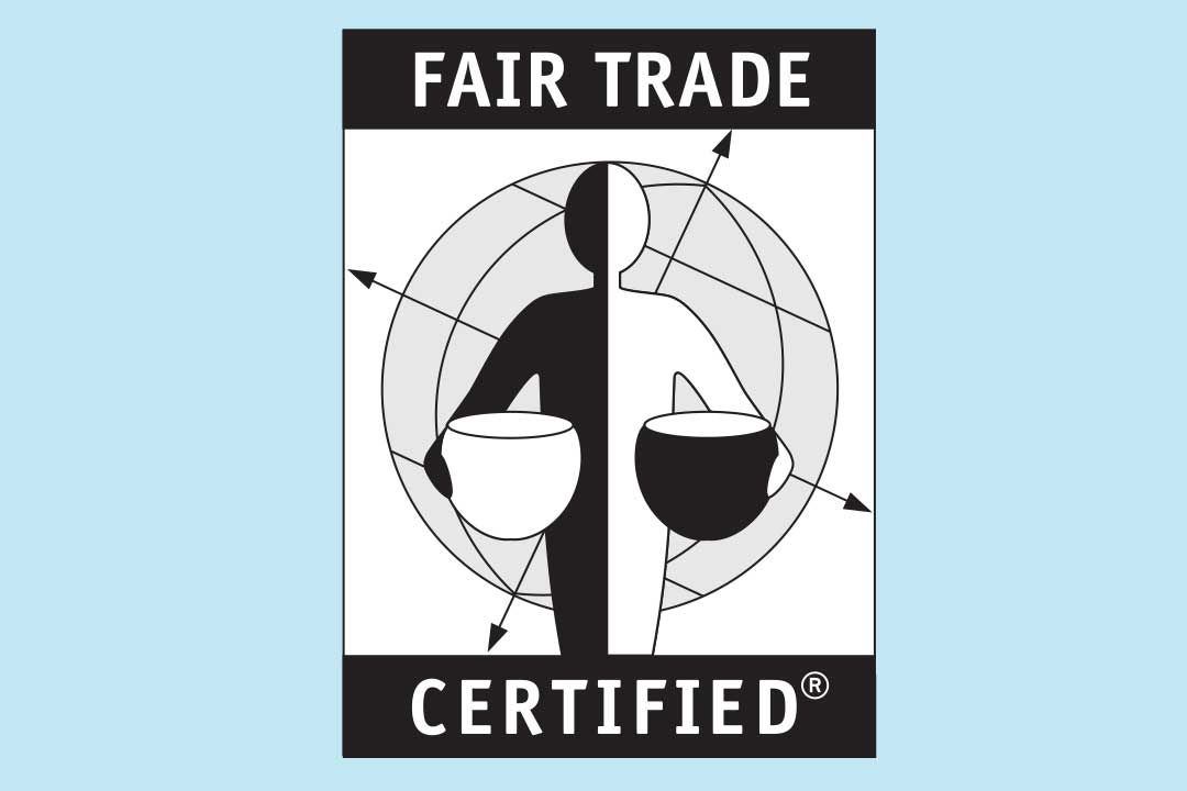 Ein Poster mit Fairtrade-Upgrade